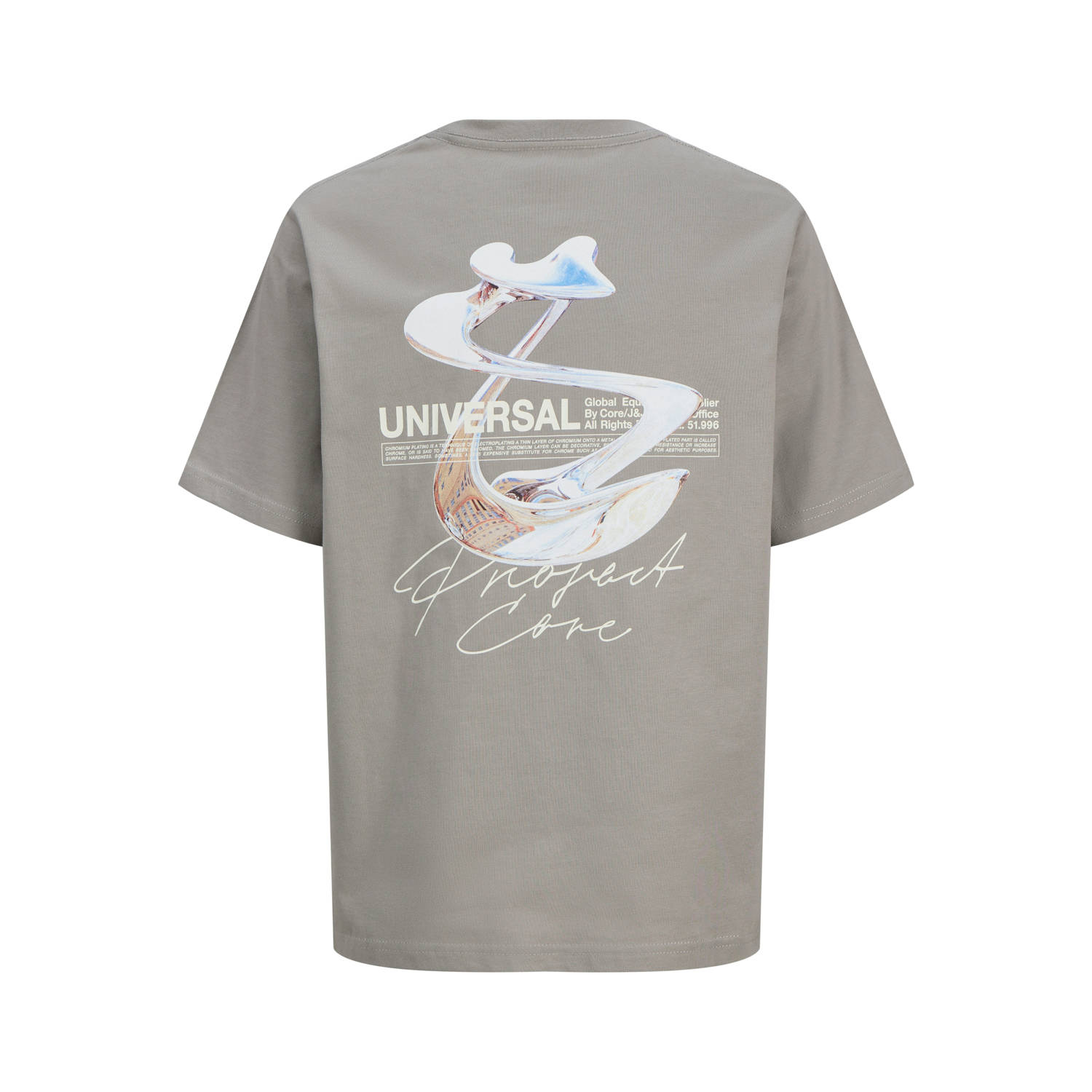 JACK & JONES JUNIOR T-shirt grijs