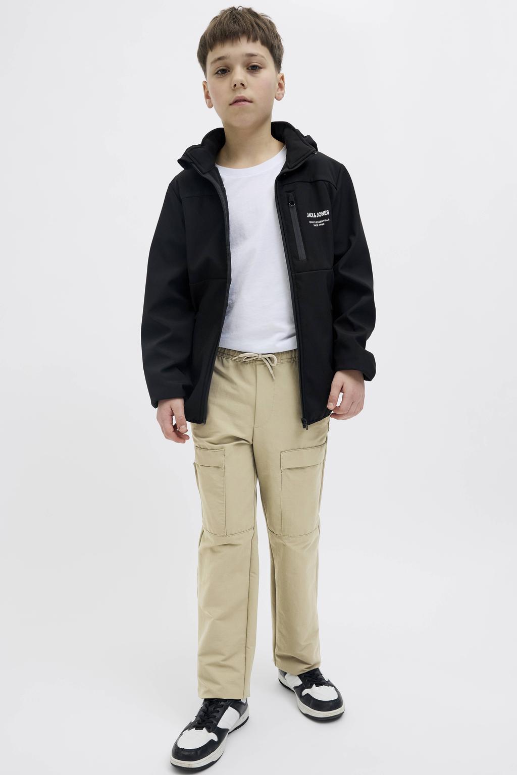 JACK & JONES JUNIOR casual broek zand