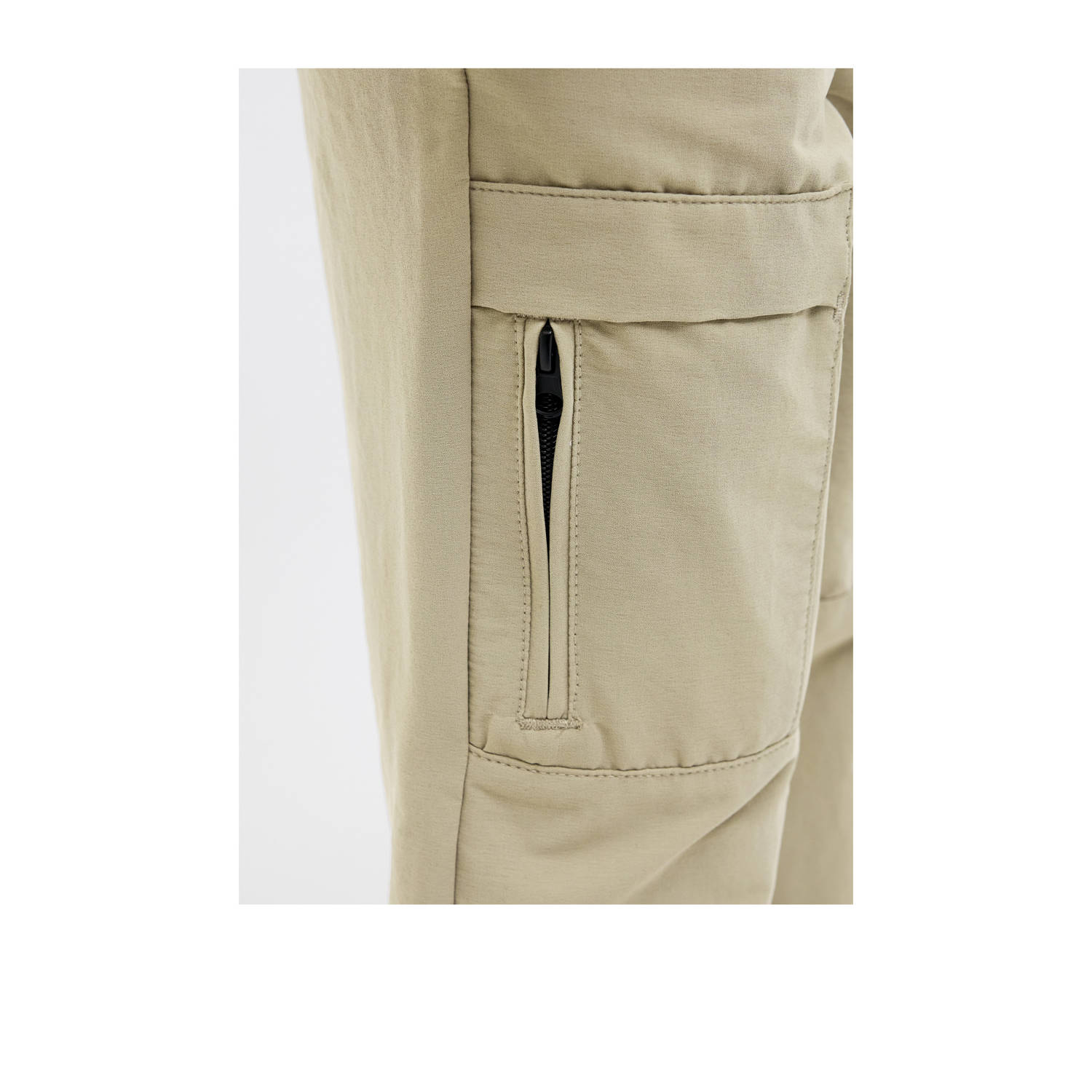 JACK & JONES JUNIOR casual broek zand