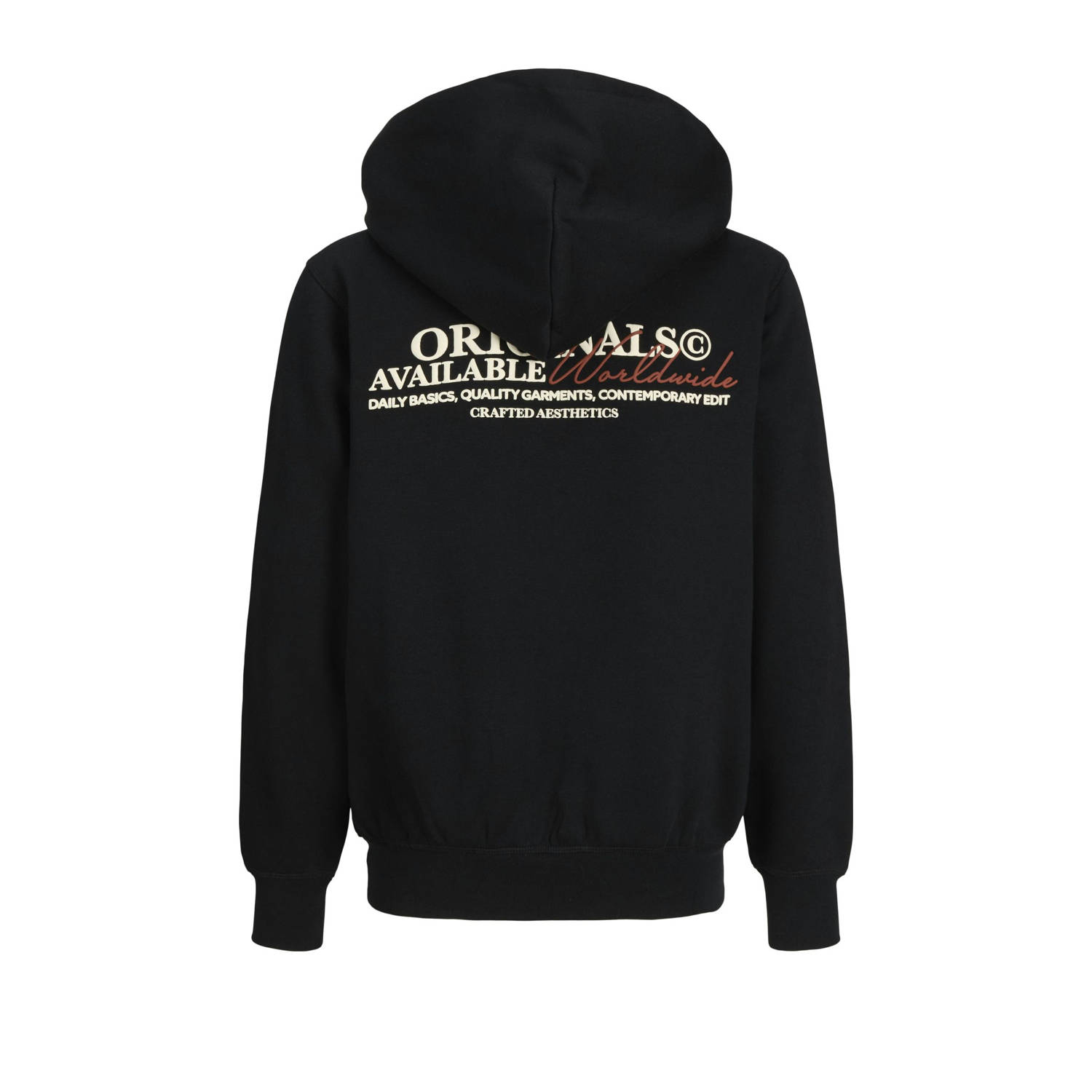 JACK & JONES JUNIOR hoodie zwart
