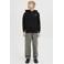 JACK & JONES JUNIOR hoodie met backprint zwart