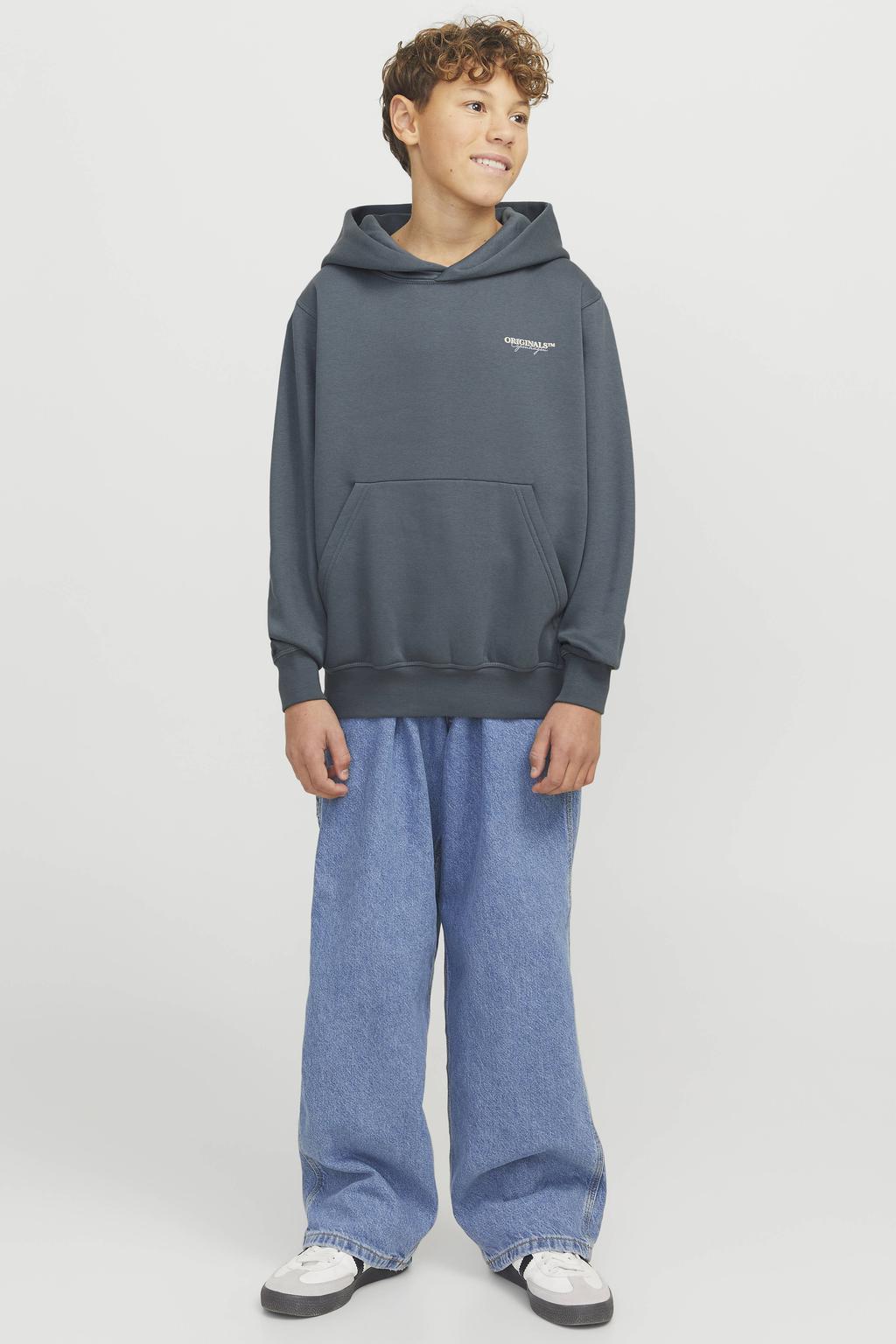 JACK & JONES JUNIOR hoodie grijs