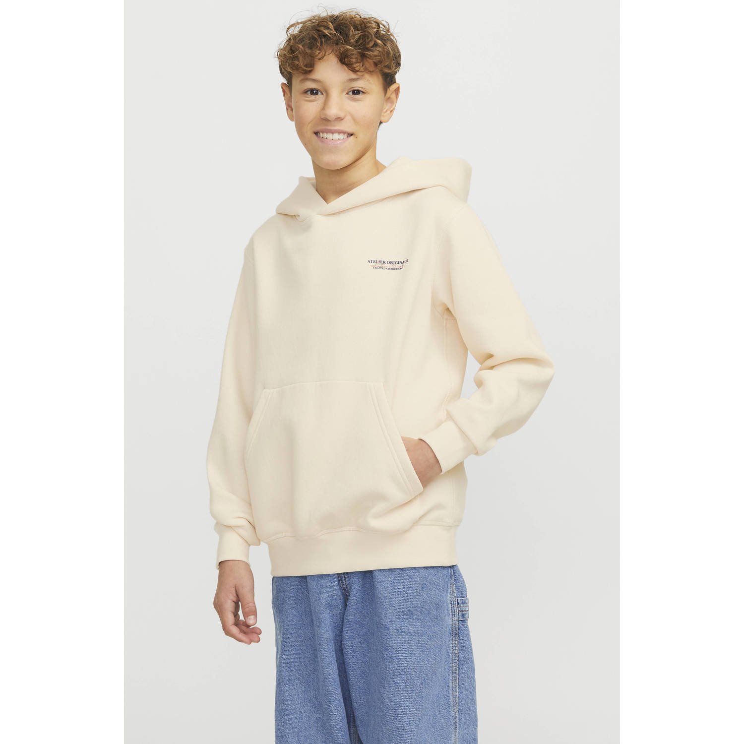 Jack & Jones Junior Hoodie JORISLINGTON BACK SWEAT HOOD SN JNR