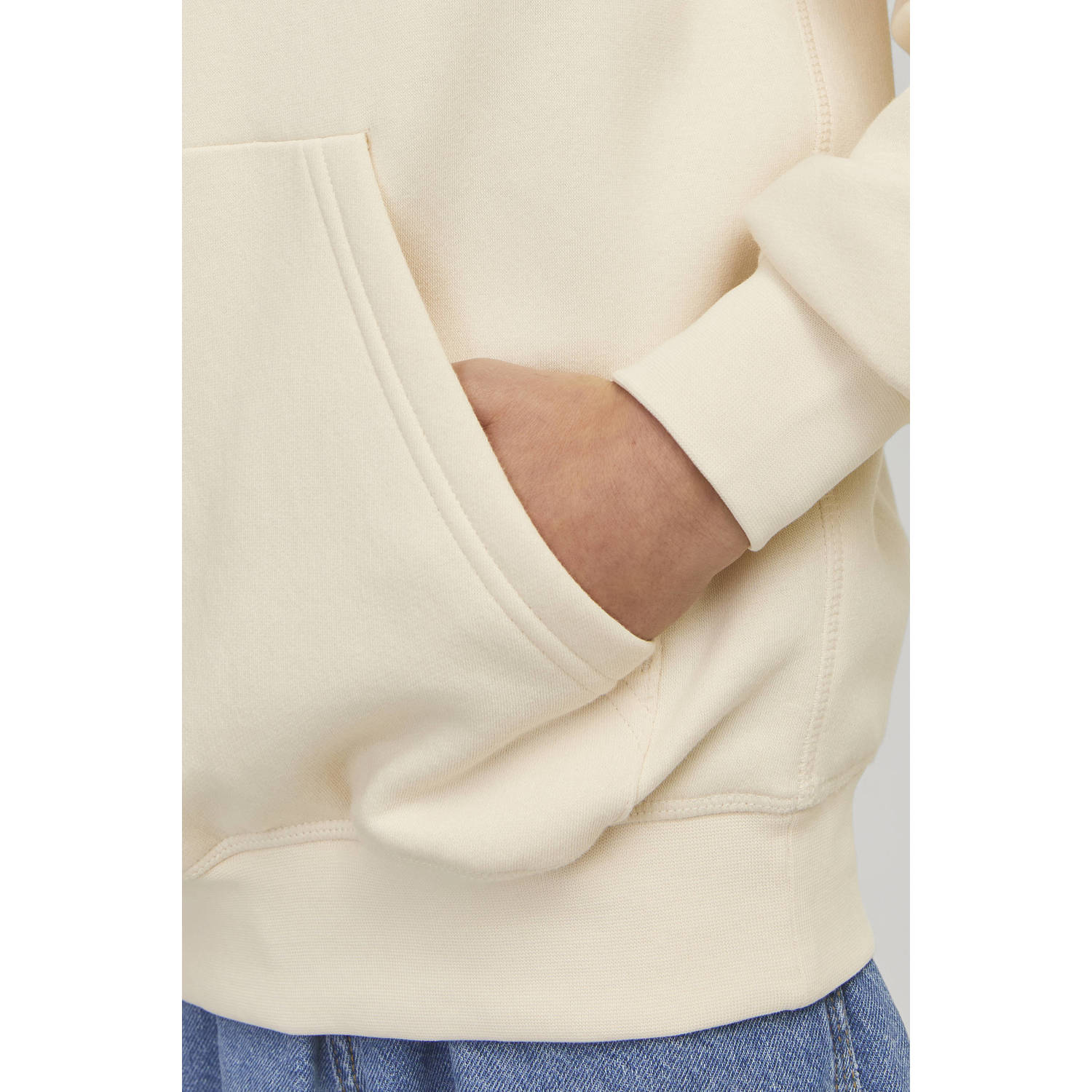 JACK & JONES JUNIOR hoodie ecru