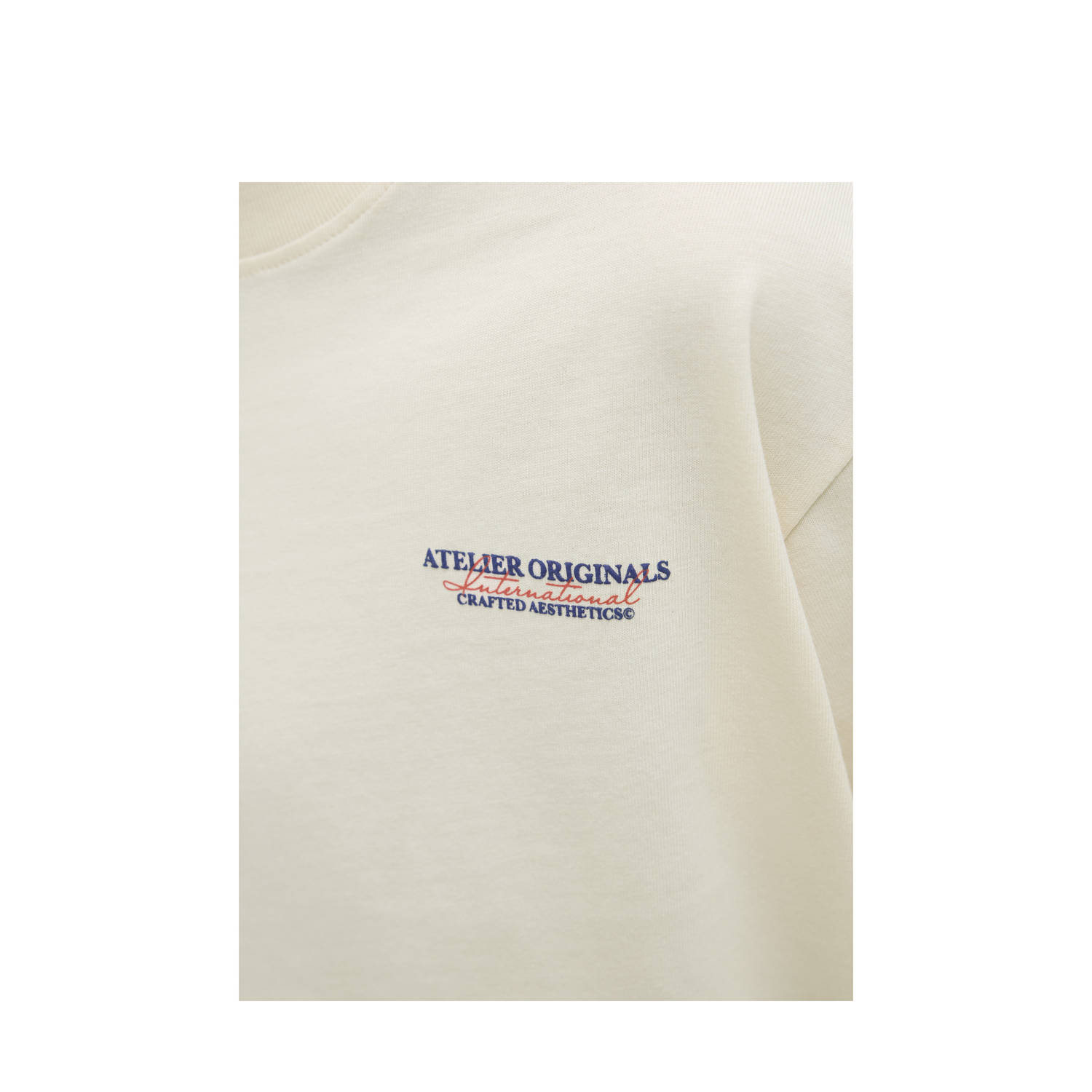 JACK & JONES JUNIOR T-shirt ecru