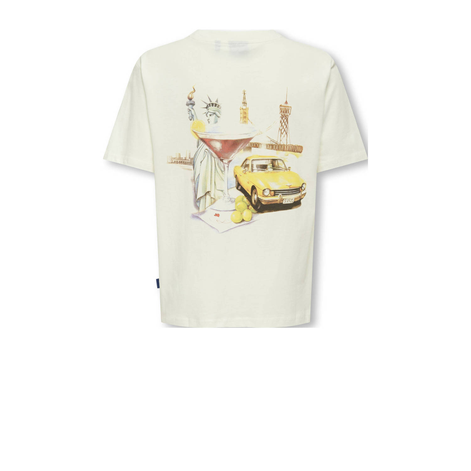 ONLY & SONS JUNIOR t-shirt wit