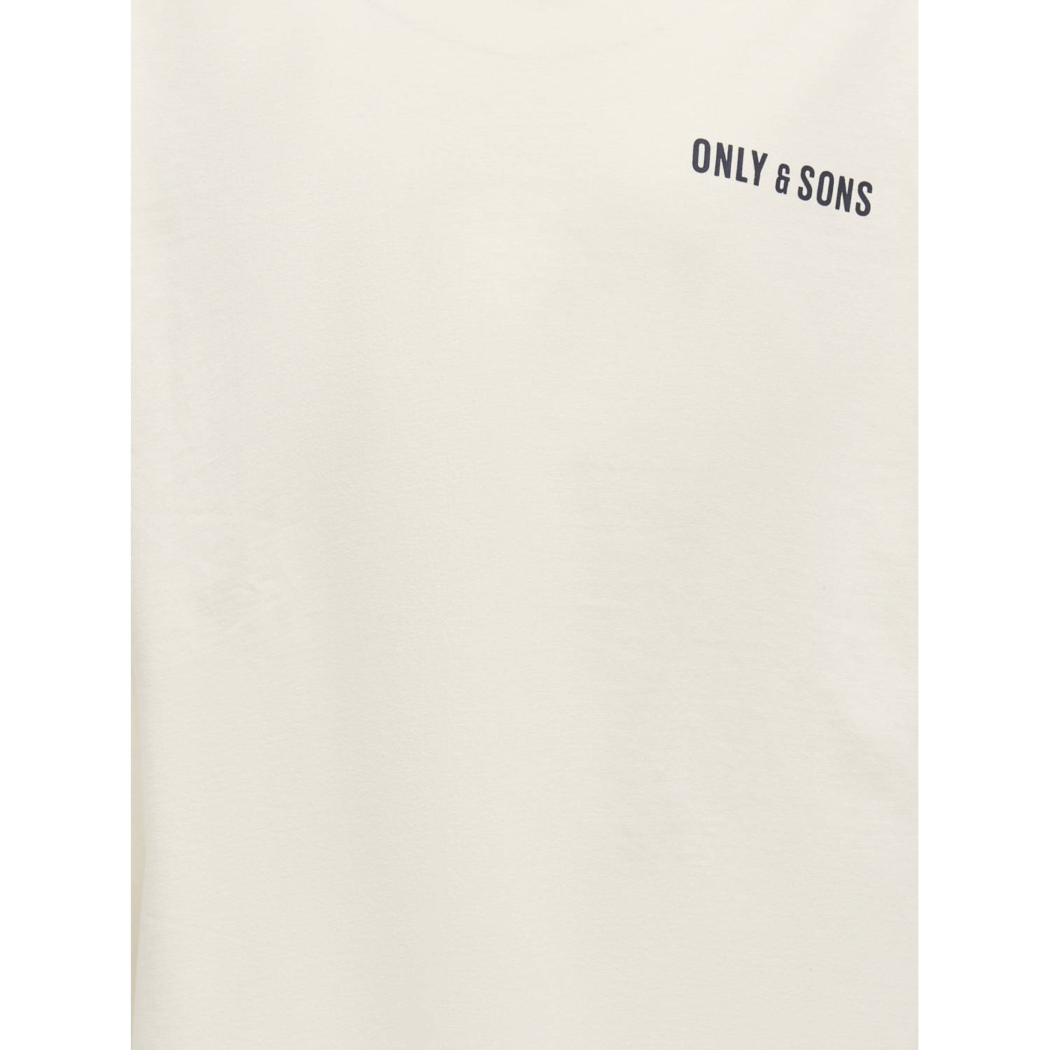ONLY & SONS JUNIOR T-shirt ecru