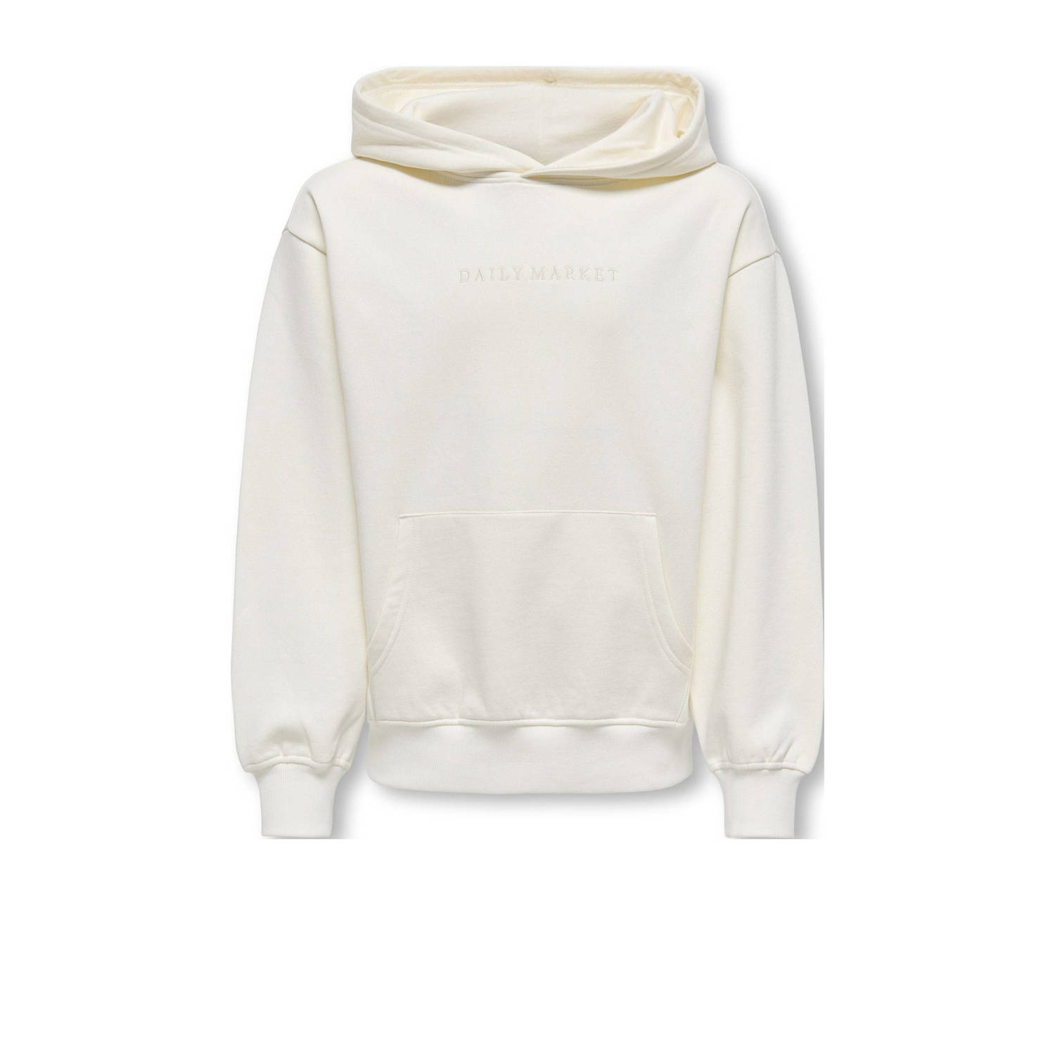 ONLY & SONS JUNIOR hoodie ecru