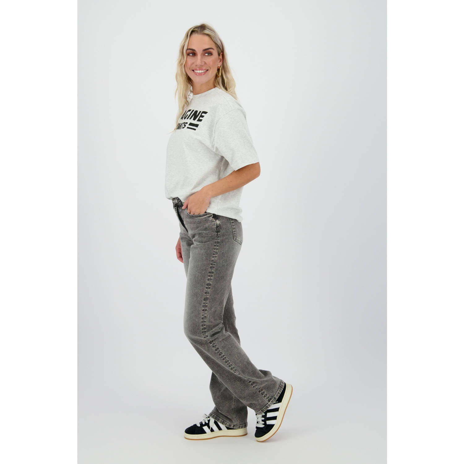 Raizzed high waist jeans Sarah grey denim