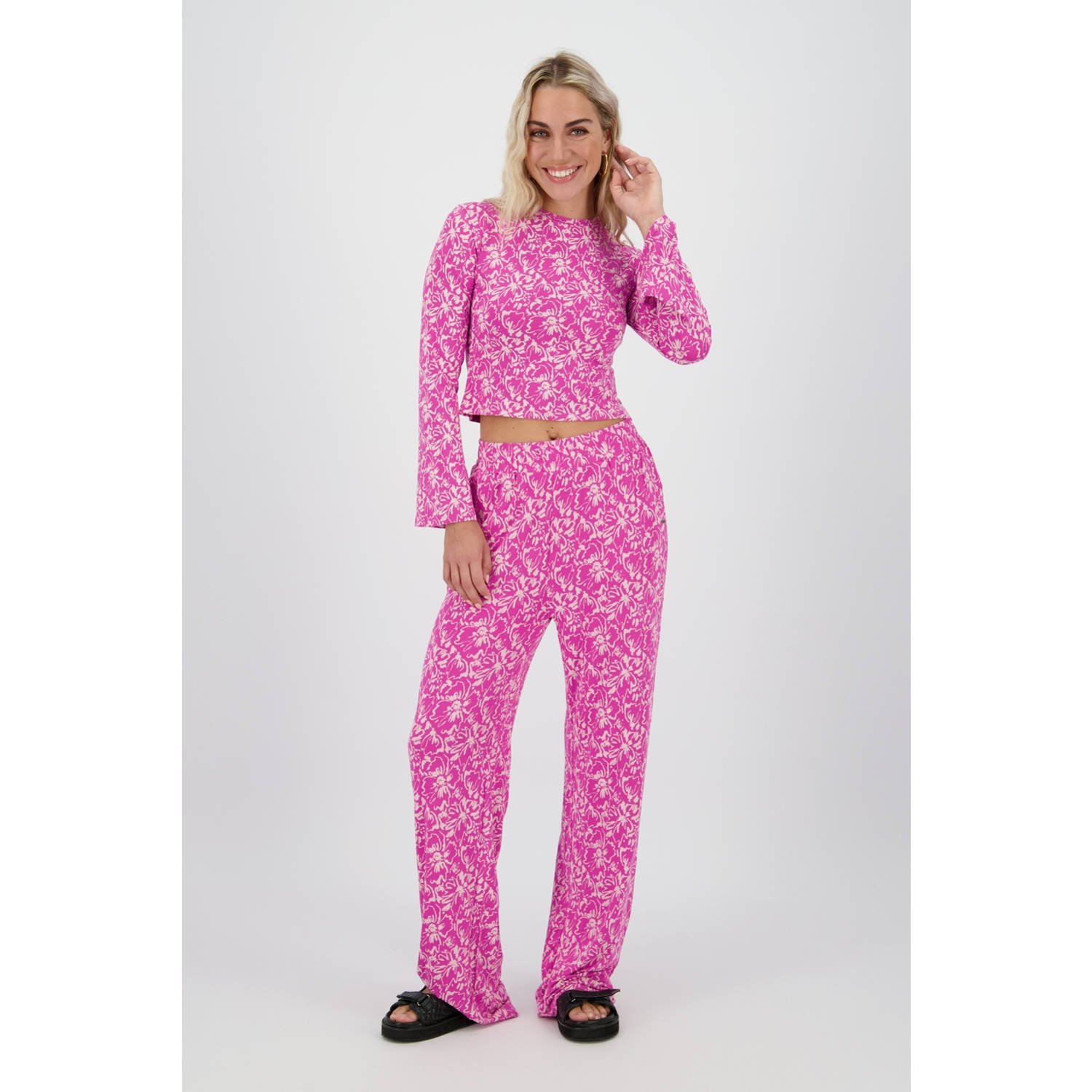 Raizzed top roze
