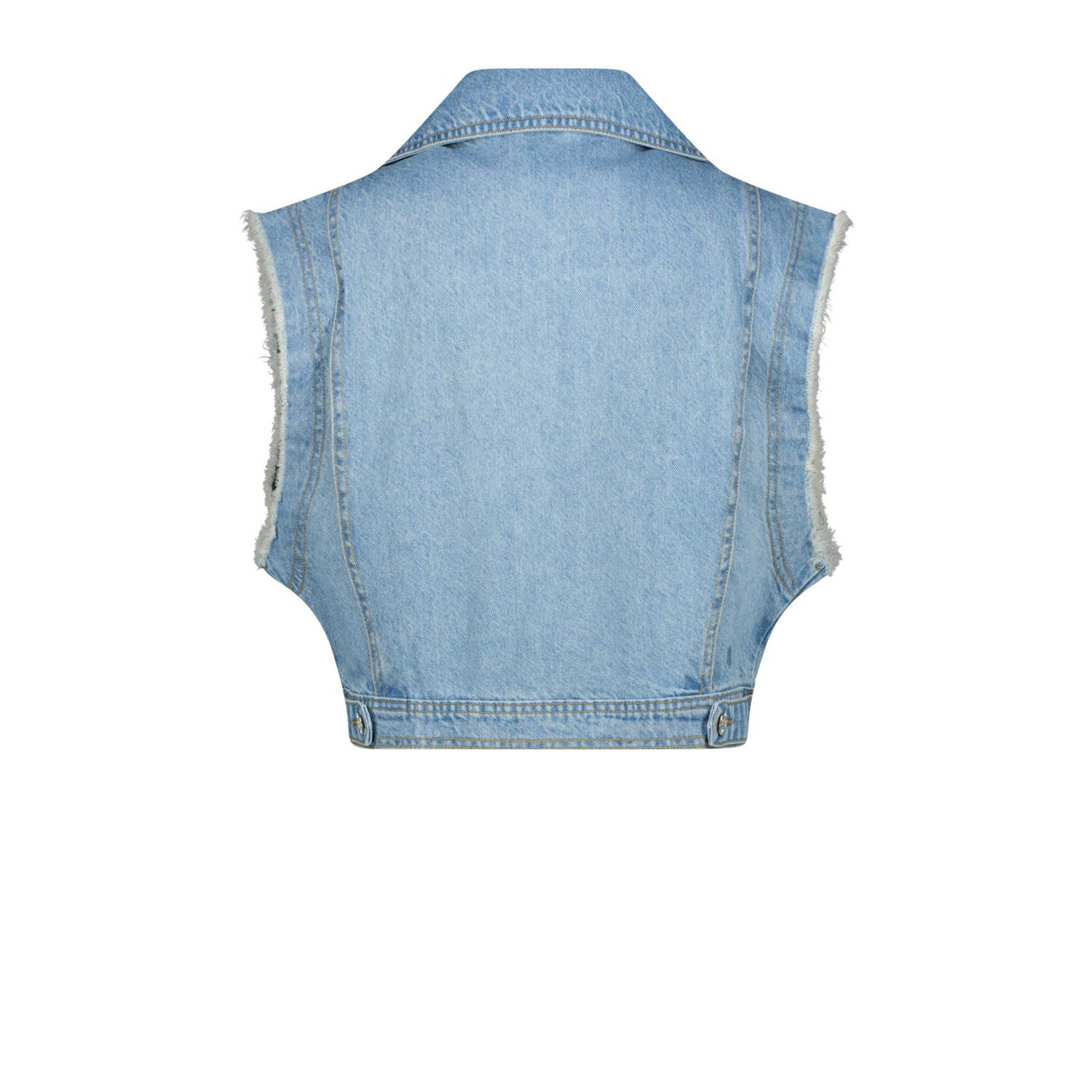 Raizzed gilet light blue denim