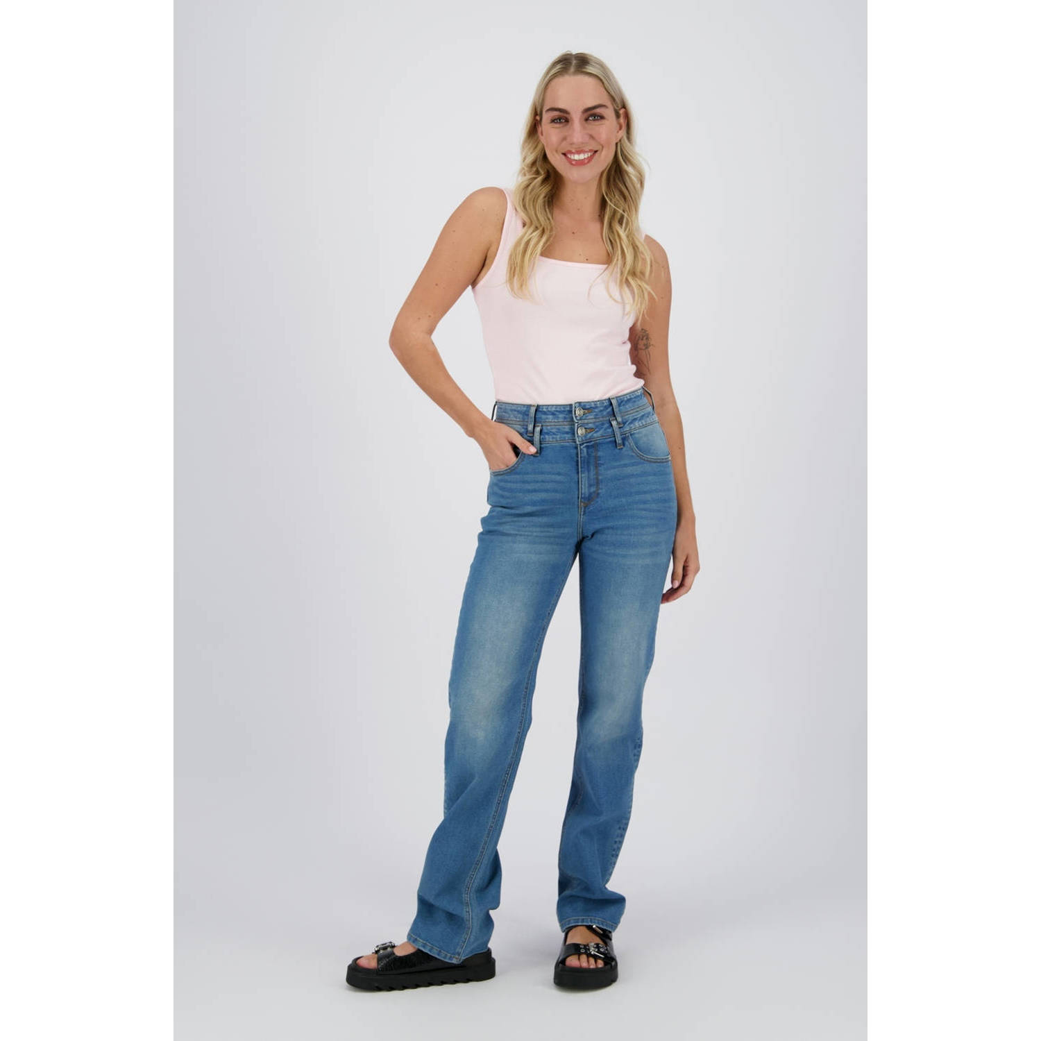 Raizzed high waist Sarah Special jeans medium blue denim