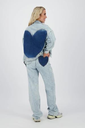 spijkerjas light blue denim