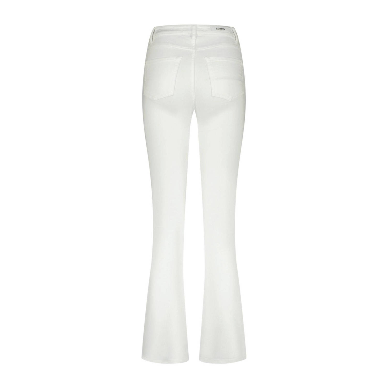Raizzed regular waist flared jeans Faye wit