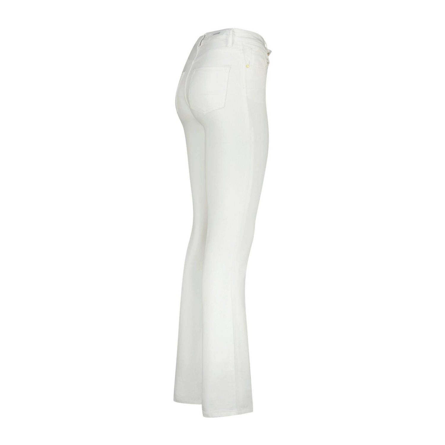 Raizzed regular waist flared jeans Faye wit