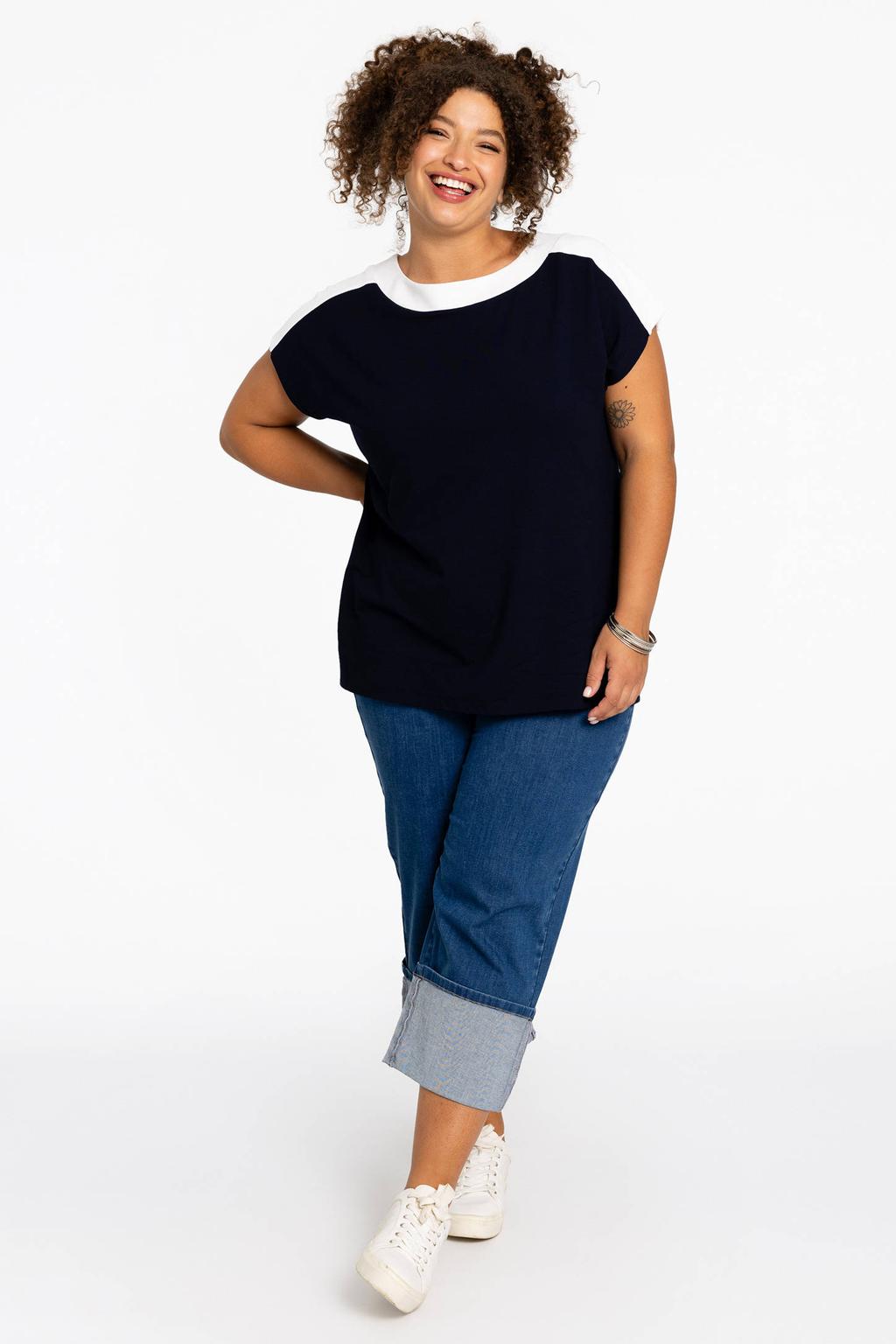 YOEK tuniek donkerblauw
