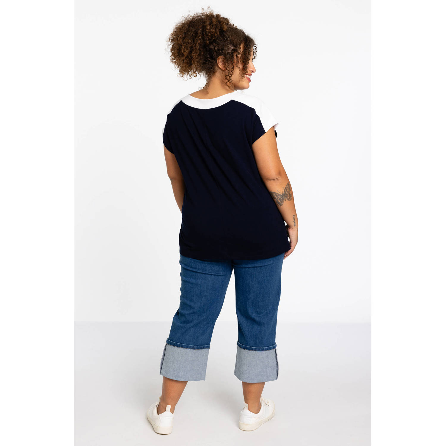 YOEK tuniek donkerblauw