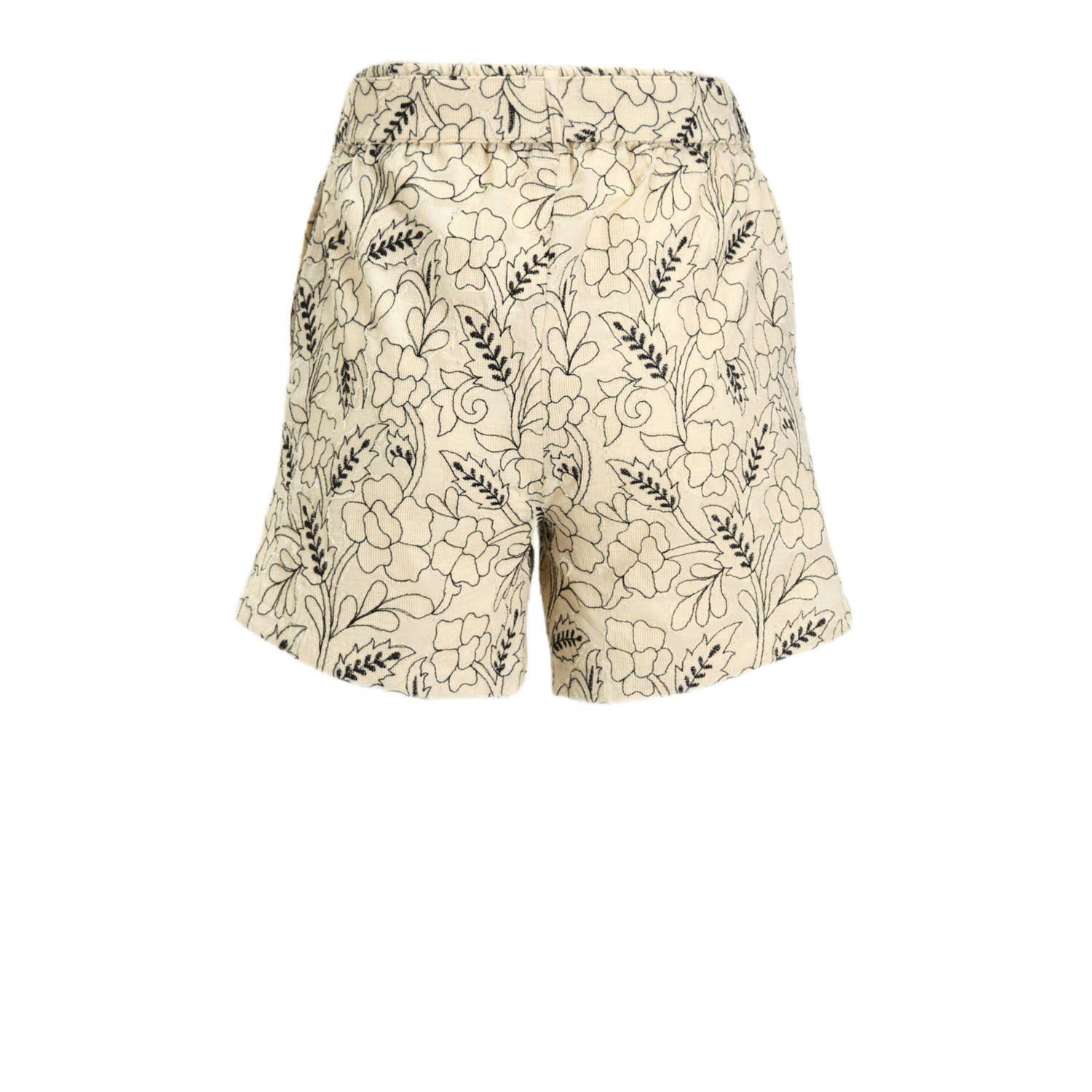 Est'seven regular waist casual short ecru