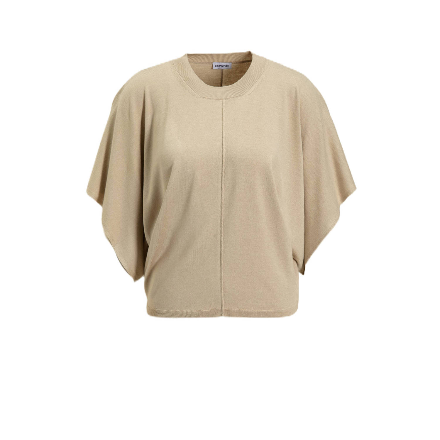 Est'Seven Veelzijdige Suzette Top voor Vrouwen Beige Dames