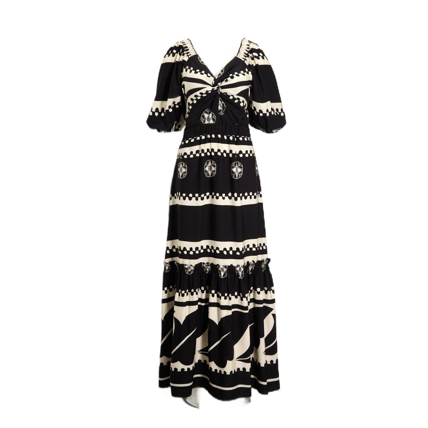 EST'SEVEN Dames Jurken Sofia Dress Zwart