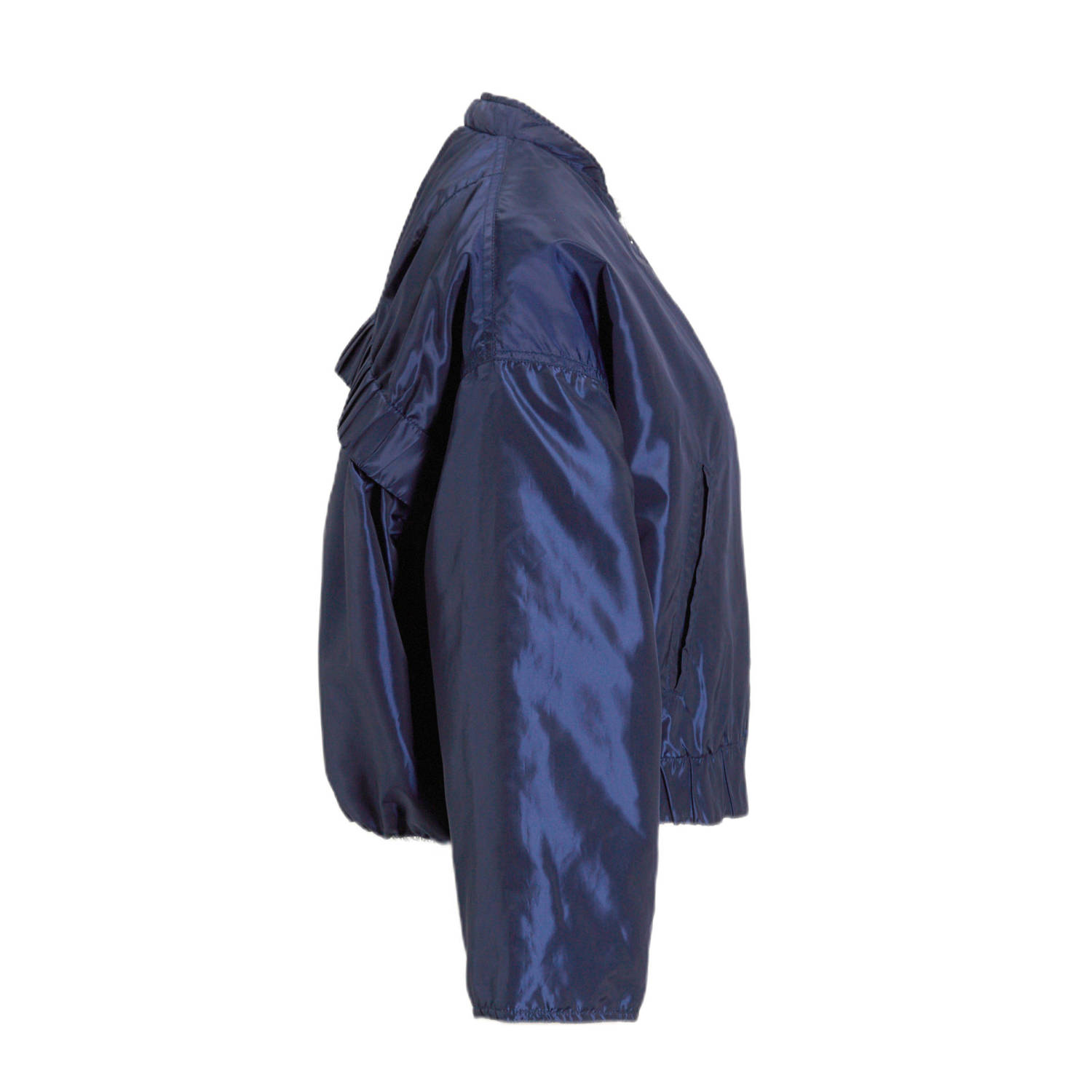 Est'seven bomberjack reversible donkerblauw zilver