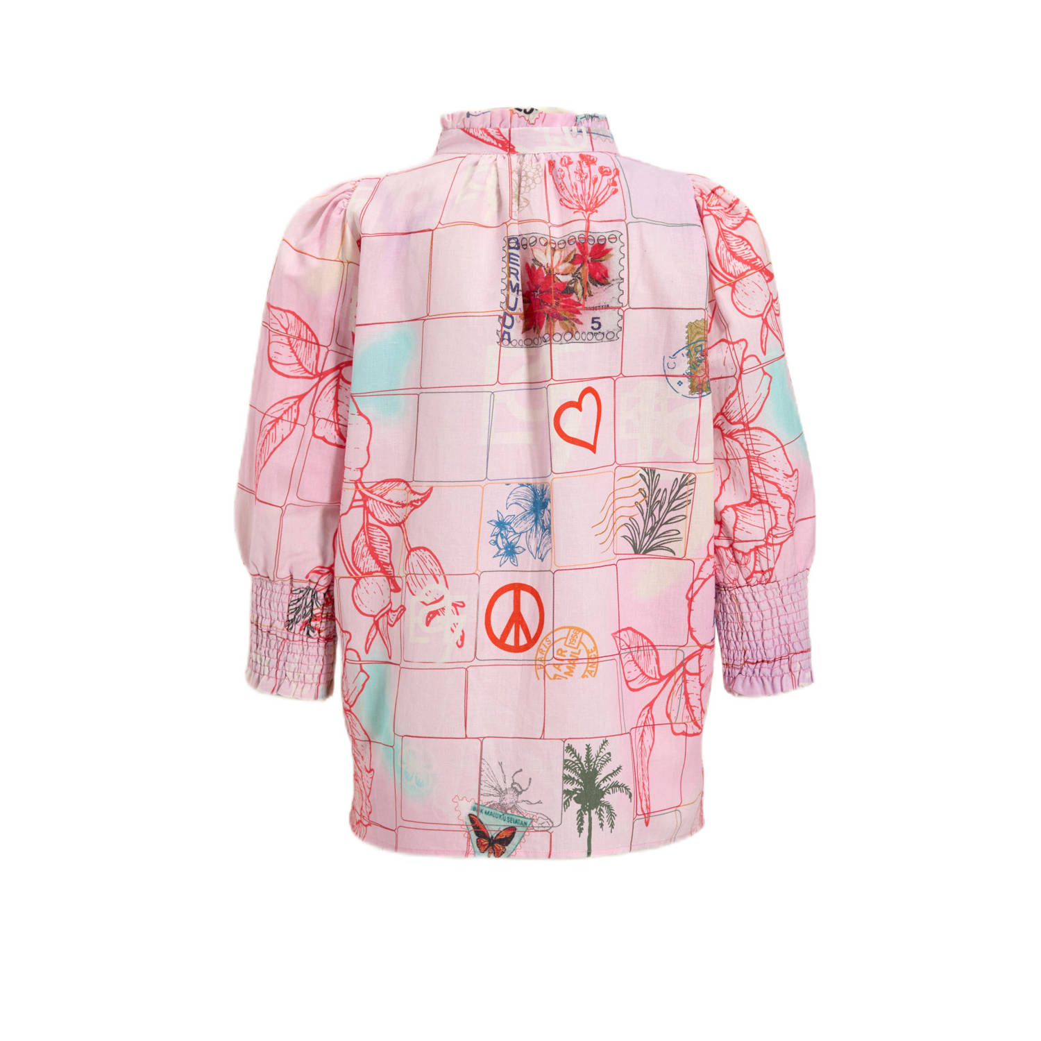 Est'seven blouse roze