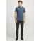 JACK & JONES ESSENTIALS slim polo blauw