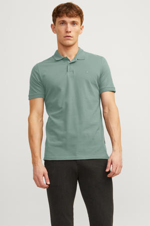 slim polo groen