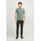 JACK & JONES ESSENTIALS slim polo groen