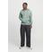 JACK & JONES ESSENTIALS sweatvest lichtgroen