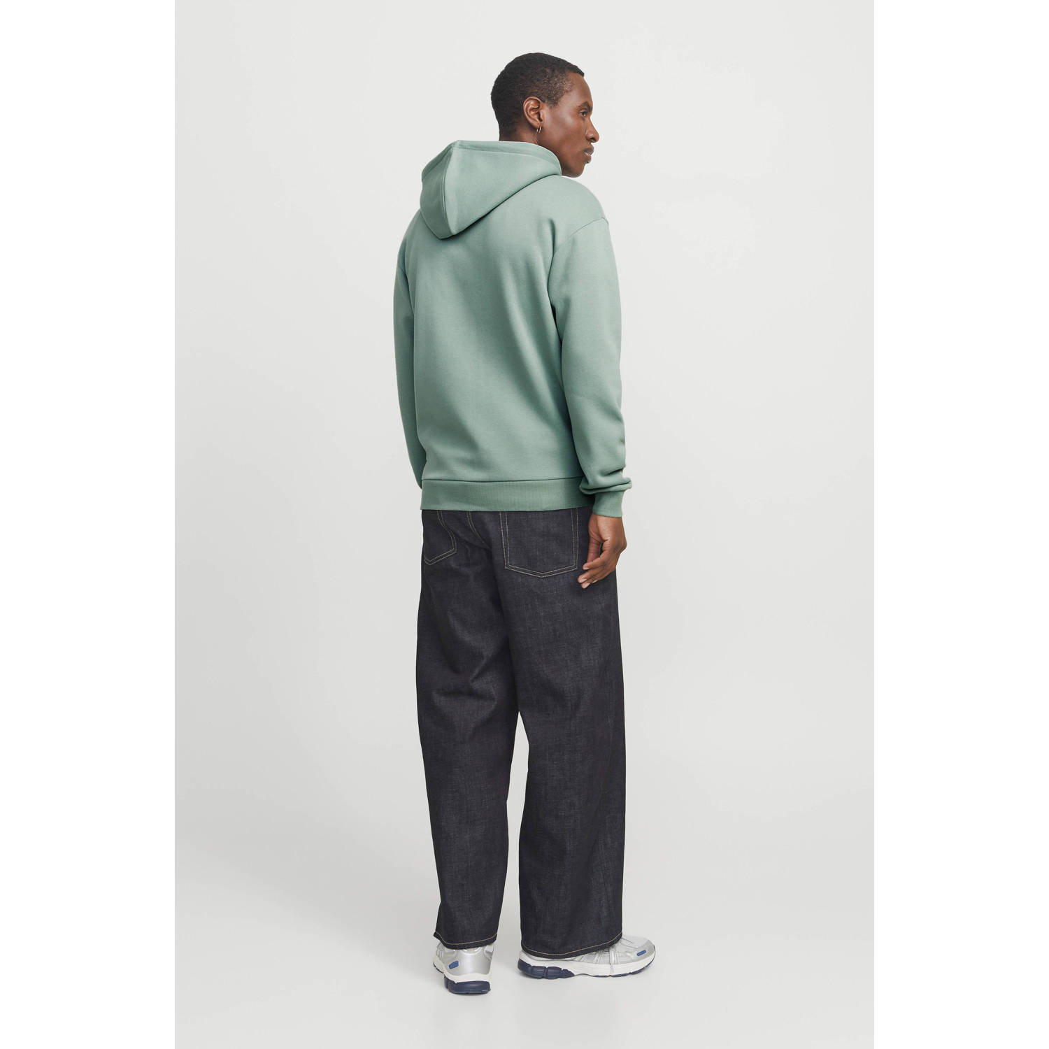 JACK & JONES ESSENTIALS sweatvest lichtgroen