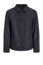 thumbnail: JACK & JONES ESSENTIALS suèdelook jas - zwart