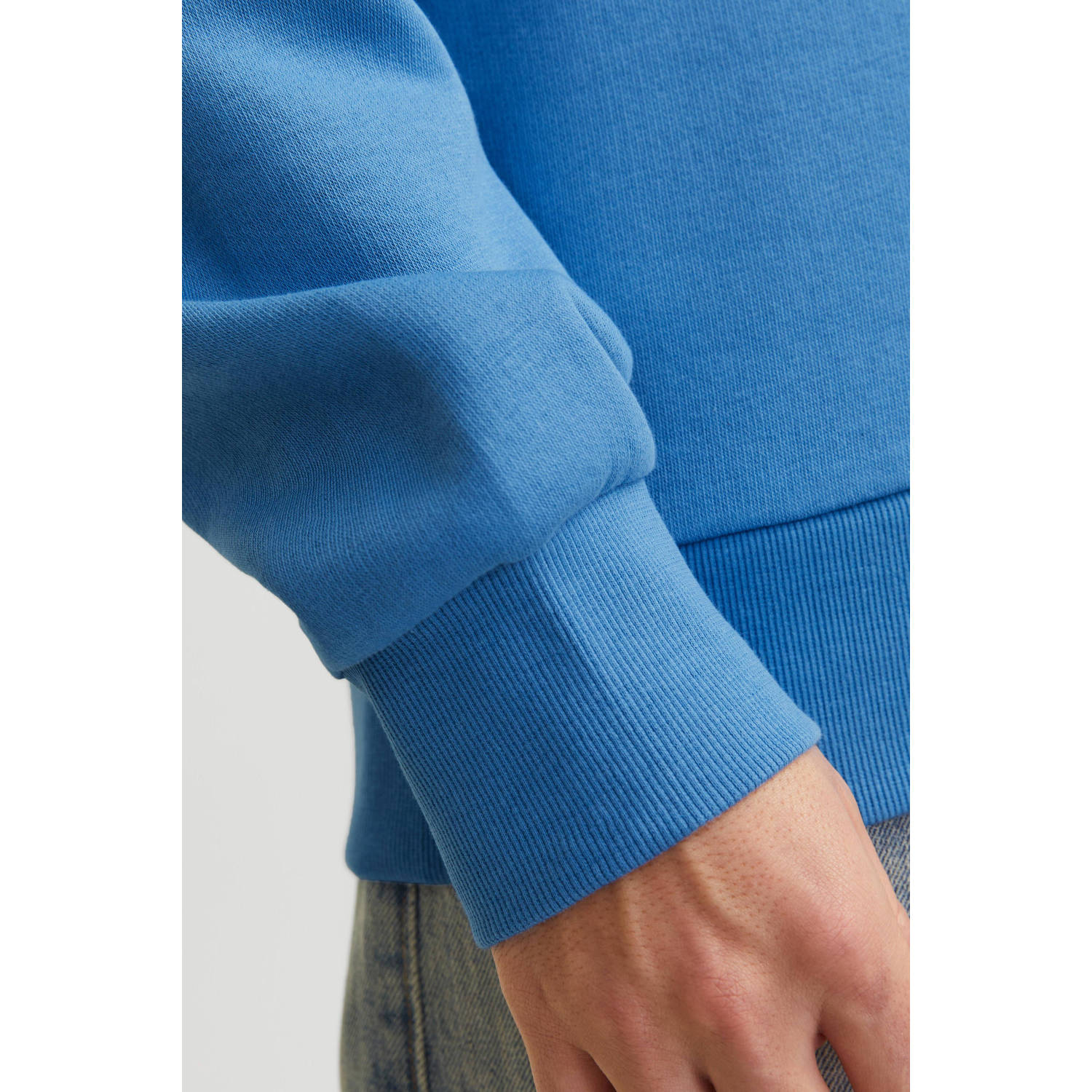 JACK & JONES ESSENTIALS hoodie blauw