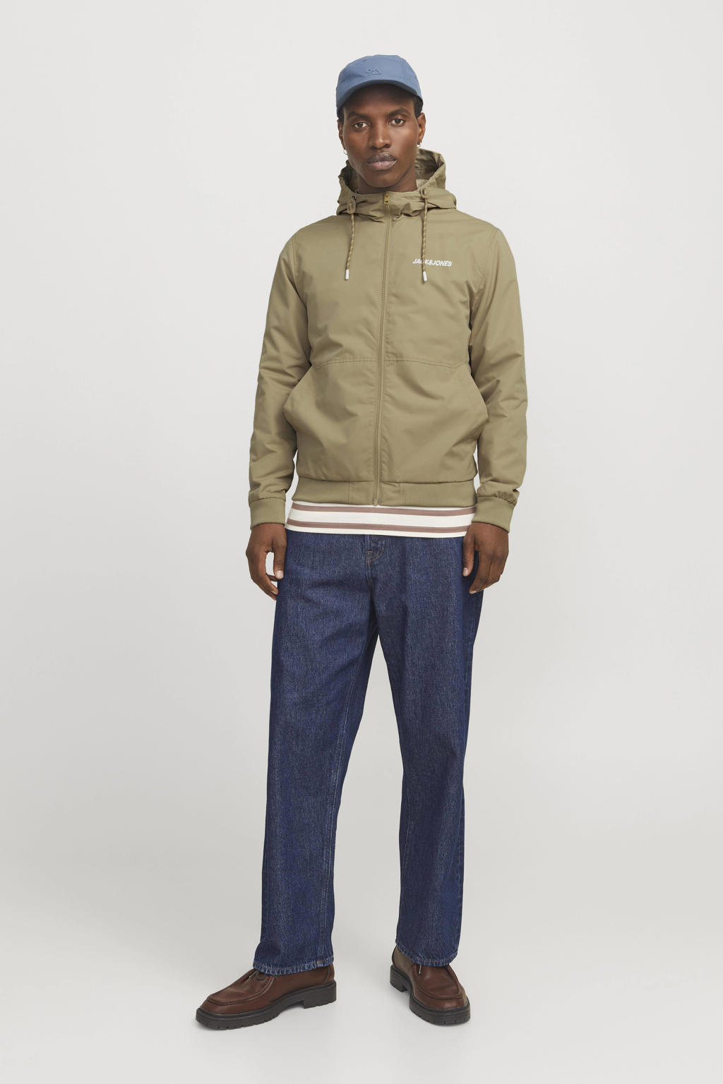 JACK & JONES ESSENTIALS tussenjas JJERUSH groen