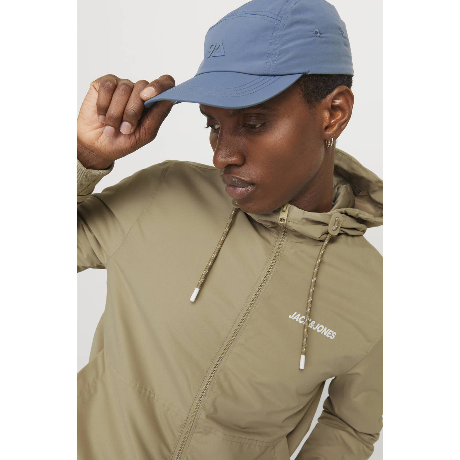 JACK & JONES ESSENTIALS tussenjas JJERUSH lichtbruin