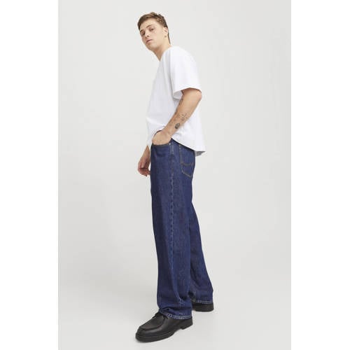 JACK & JONES JEANS INTELLIGENCE JJIALEX baggy fit jeans blue denim afbeelding