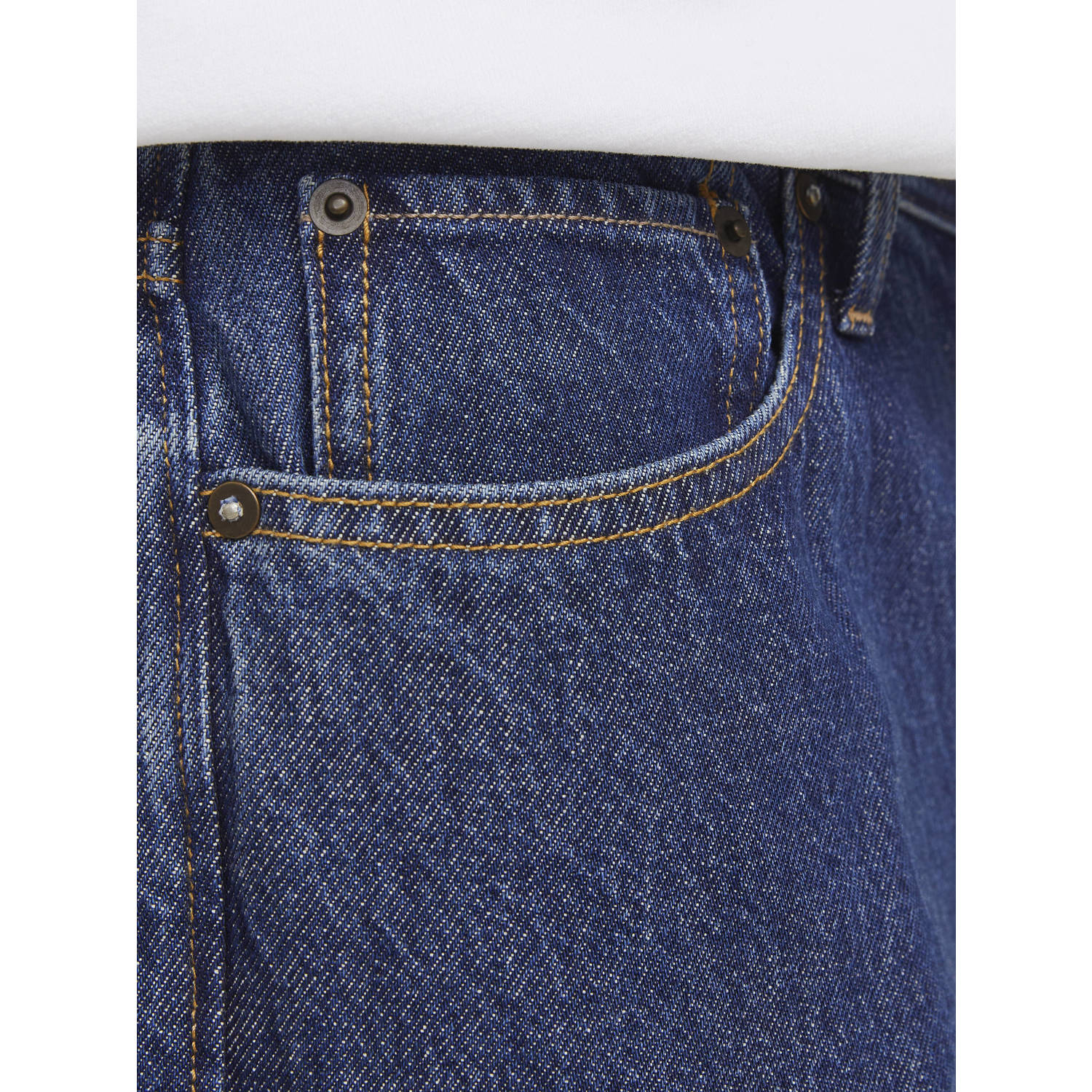 JACK & JONES JEANS INTELLIGENCE JJIALEX loose fit jeans blue denim