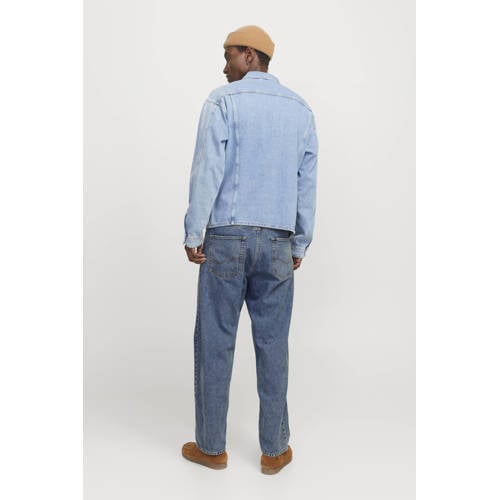 JACK & JONES JEANS INTELLIGENCE JJIALEX baggy fit jeans blue denim afbeelding