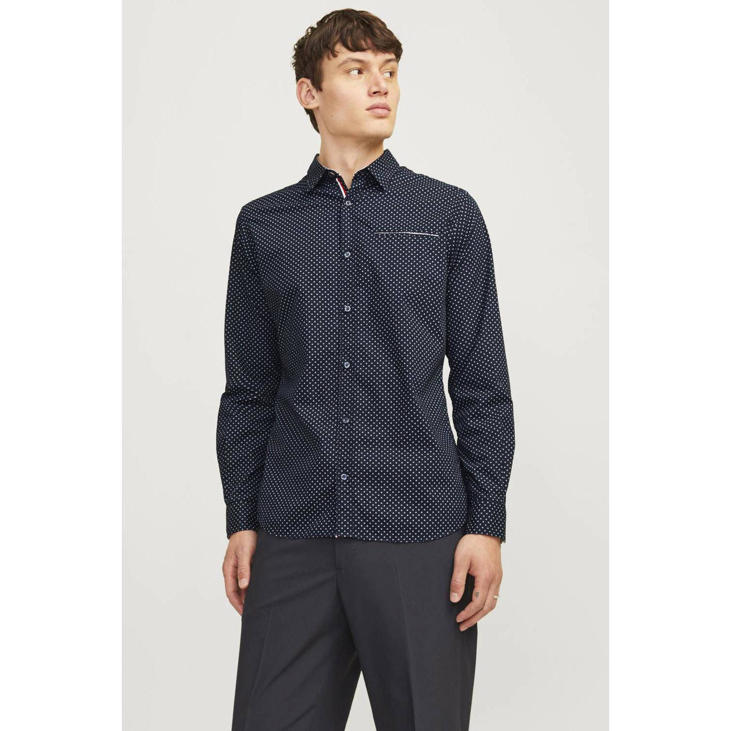 Jack & Jones Overhemd met lange mouwen JJEREMY DETAIL SHIRT LS NOOS