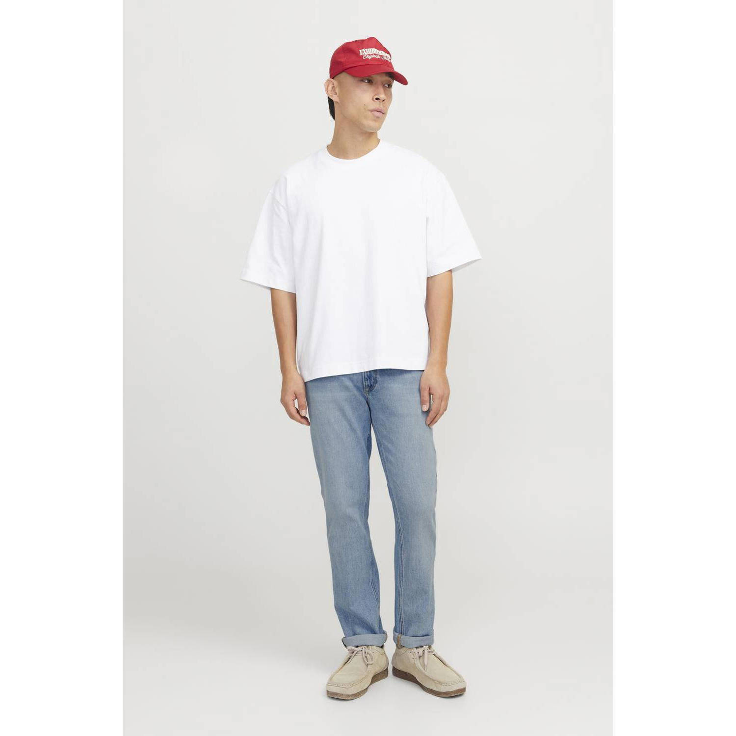 JACK & JONES JEANS INTELLIGENCE JJICLARK JJIORIGINAL regular fit jeans blue denim