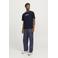 JACK & JONES ESSENTIALS regular T-shirt blauw