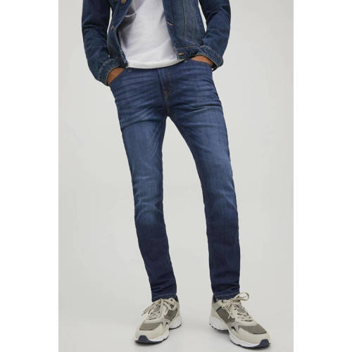 JACK & JONES JEANS INTELLIGENCE JJILIAM skinny jeans blue denim afbeelding
