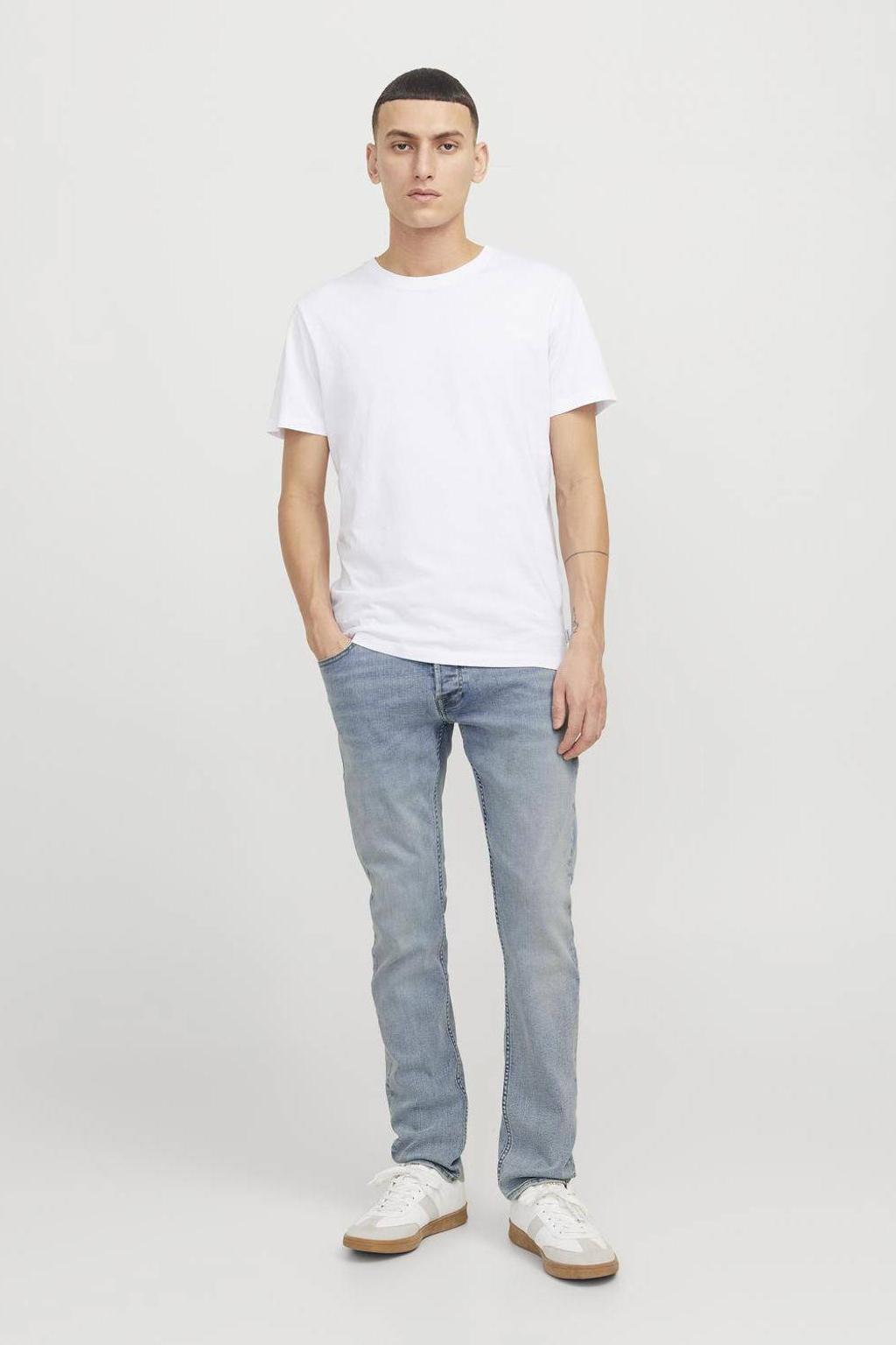 JACK & JONES JEANS INTELLIGENCE JJIGLENN slim fit jeans blue denim