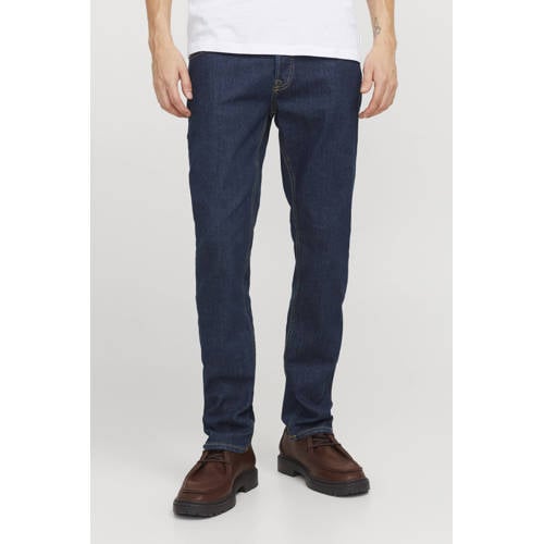 JACK & JONES JEANS INTELLIGENCE JJIGLENN JJORIGINAL slim fit jeans blue denim afbeelding