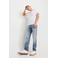 JACK & JONES JEANS INTELLIGENCE tapered gebreide jeans - blue denim