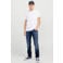 JACK & JONES JEANS INTELLIGENCE gebreide tapered jeans - blue denim