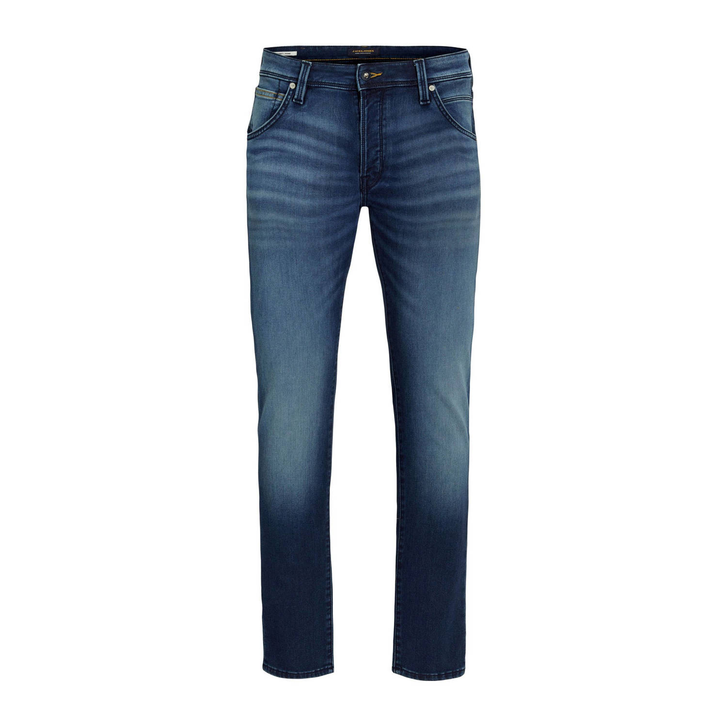 JACK & JONES JEANS INTELLIGENCE JJIMIKE JJFOX tapered jeans blue denim