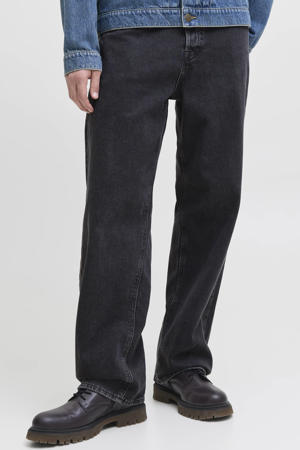JJIALEX baggy fit jeans black denim