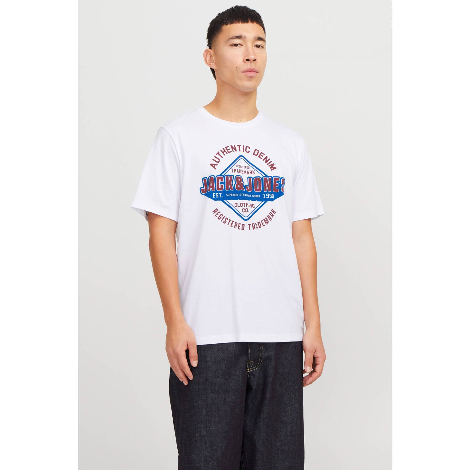 JACK & JONES ESSENTIALS T-shirt wit