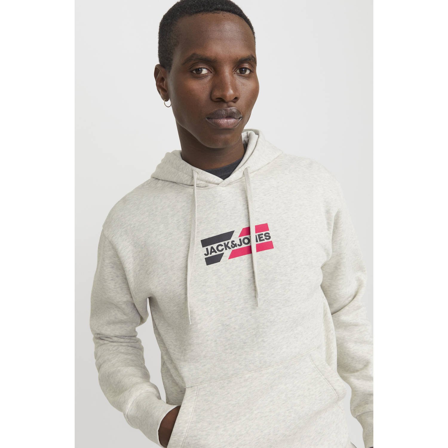 Jack & Jones Hoodie JJECORP GRAPHIC SWEAT HOOD NOOS